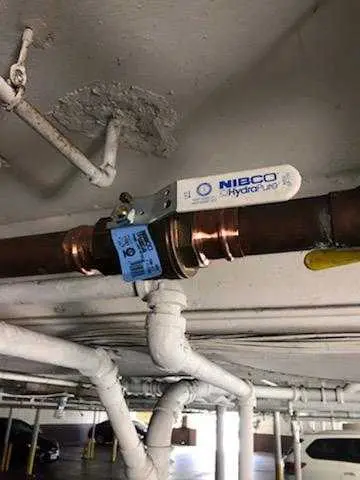 Copper pipe repair and valve work for Backflow Testing in Sausalito
