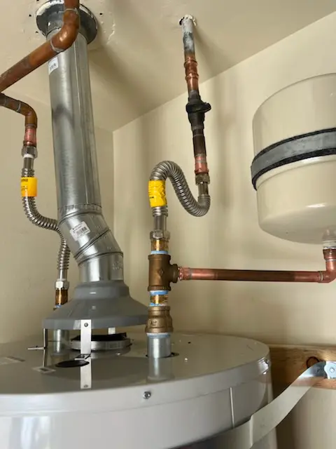 Water heater installation and plumbing repair in Sausalito
