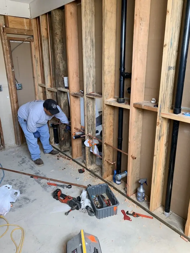 Commercial rough-in plumbing for Commercial Plumbing in Sausalito